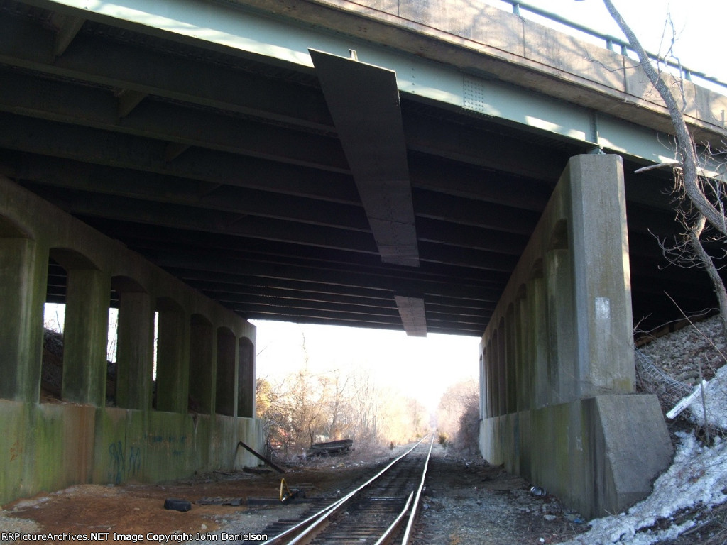 NJ Turnpike overpass over the Salem Branch.